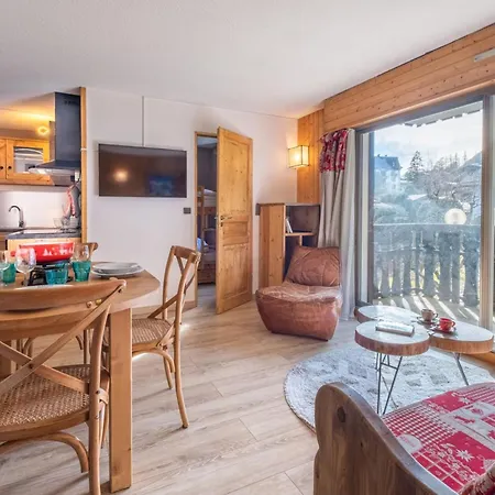 Beautiful 50m With 2 Balconies And Mountain View Apartament Chamonix